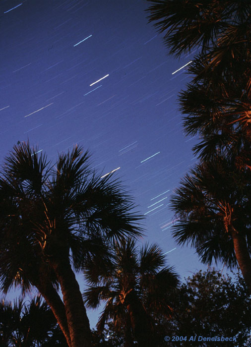 constellation star trails