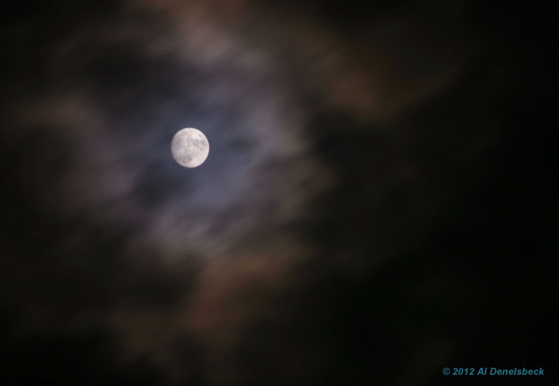 moon cloud halo