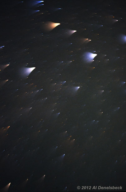 gradually defocused stars